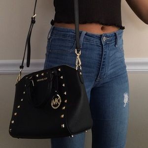 Michael Kors black shoulder bag/crossbody